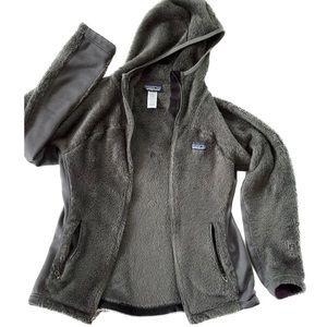 Patagonia fleece hooded jacket